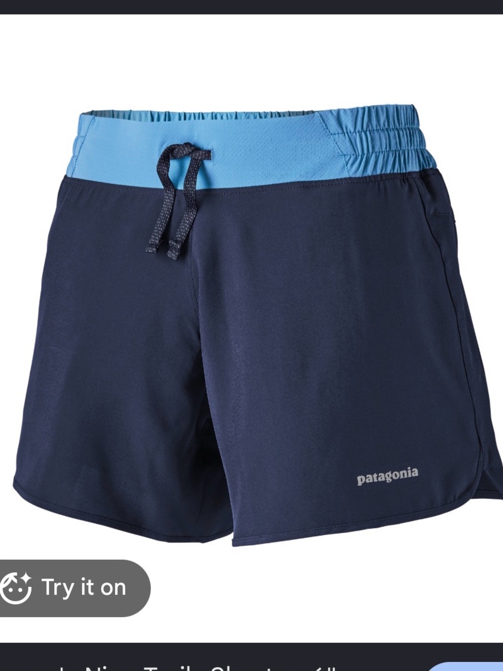 EUC Patagonia Nine Trails Shorts 6” size medium